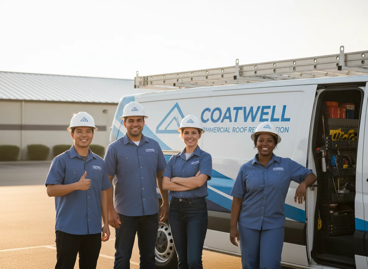 Commercial roof coating company in Carbon, IA